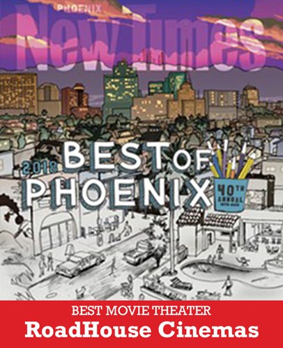 Image of RoadHouse's Best Movie Theater award from Phoenix New Times