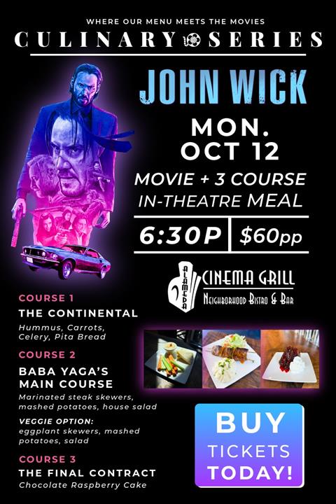 John Wick Culinary Movie Series - Dining image