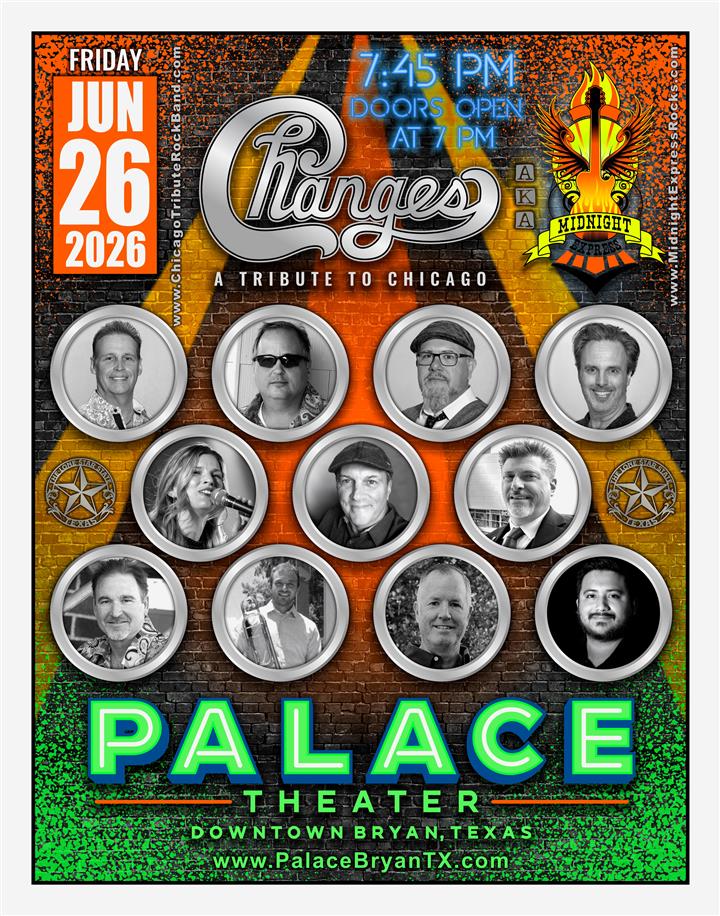 CHANGES CHICAGO TRIBUTE Movie Poster