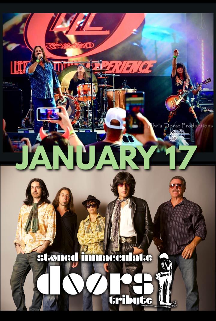 LZE LED ZEPPLIN EXPERIENCE W/ STONED IMMACULATE (DOORS TRIBUTE) Movie Poster