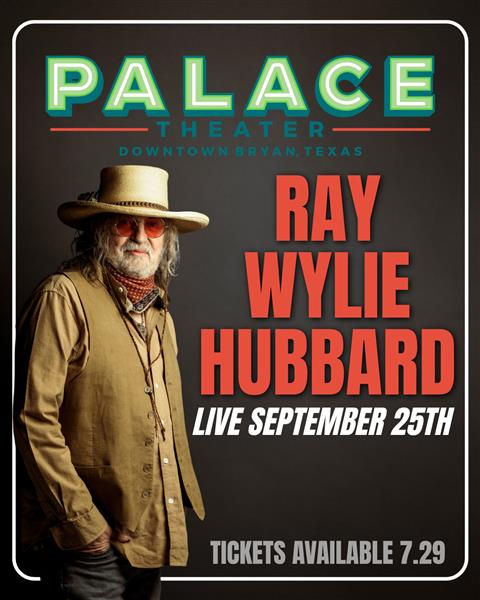 RAY WYLIE HUBBARD poster