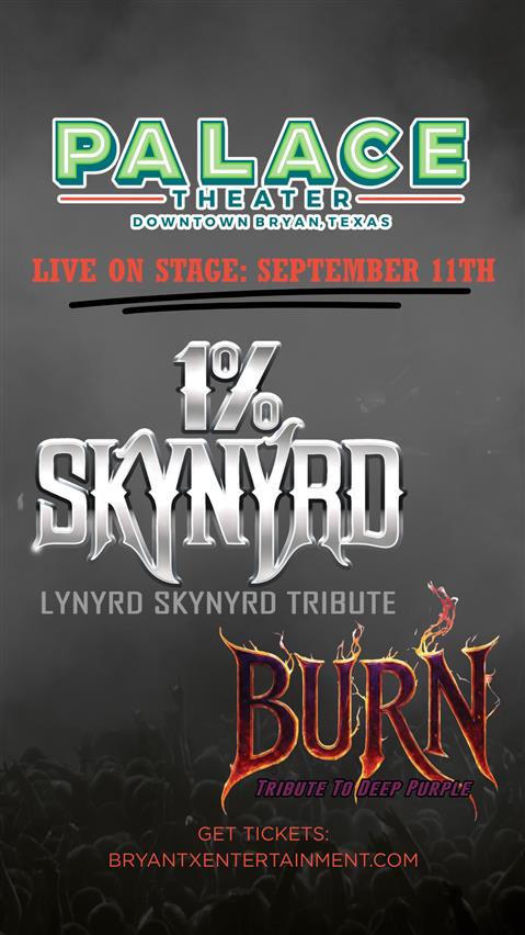 ONE PERCENT SKYNYRD FEATURING BURN poster