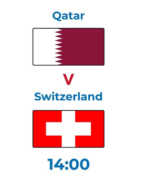 WC Qatar vs. Switzerland Movie Poster
