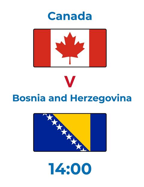 WC Canada vs.Bosnia and Herzegovina Movie Poster
