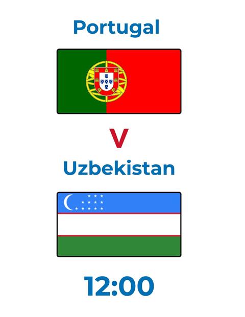 WC Portugal vs. Uzbekistan Movie Poster
