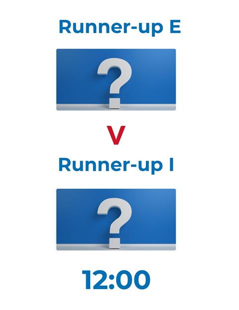 WC Runner-up E vs. Runner-up I Movie Poster