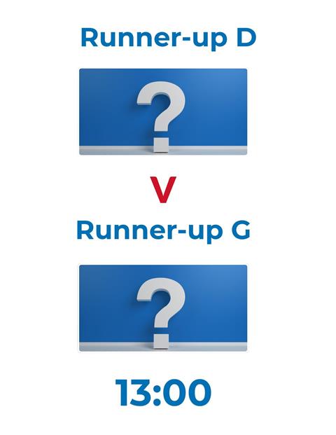 WC Runner-up D vs. Runner-up G Movie Poster