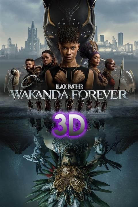 BLACK PANTHER WAKANDA FOREVER 3D poster