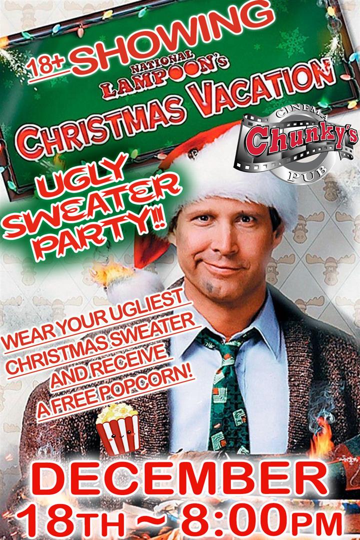 CHRISTMAS VACATION 18+ SHOWING 12/18/25 Movie Poster