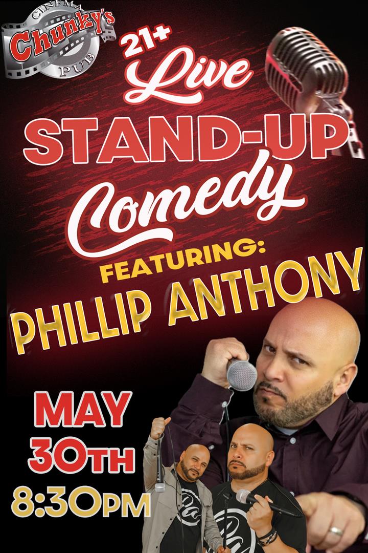 LIVE 21+ COMEDY NIGHT: PHILLIP ANTHONY 05/30/26 Movie Poster