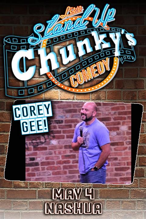 LIVE COMEDY FEATURING COREY GEE!  5-4-24 poster