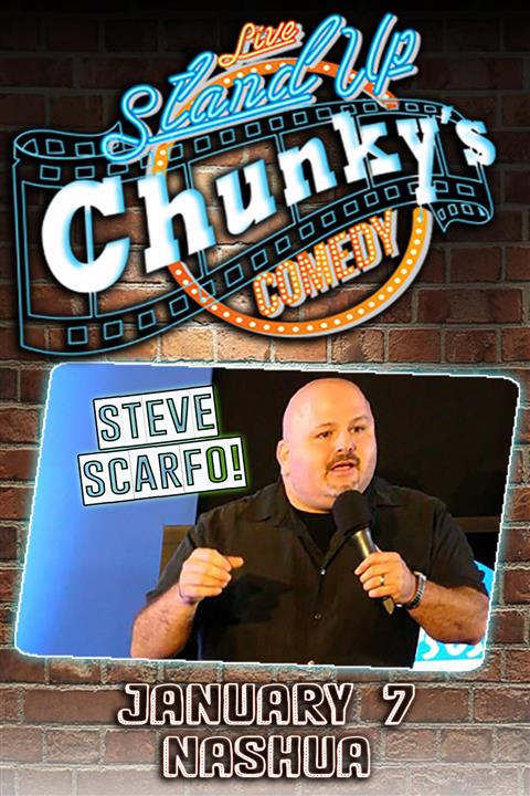 LIVE COMEDY FEATURING STEVE SCARFO! poster