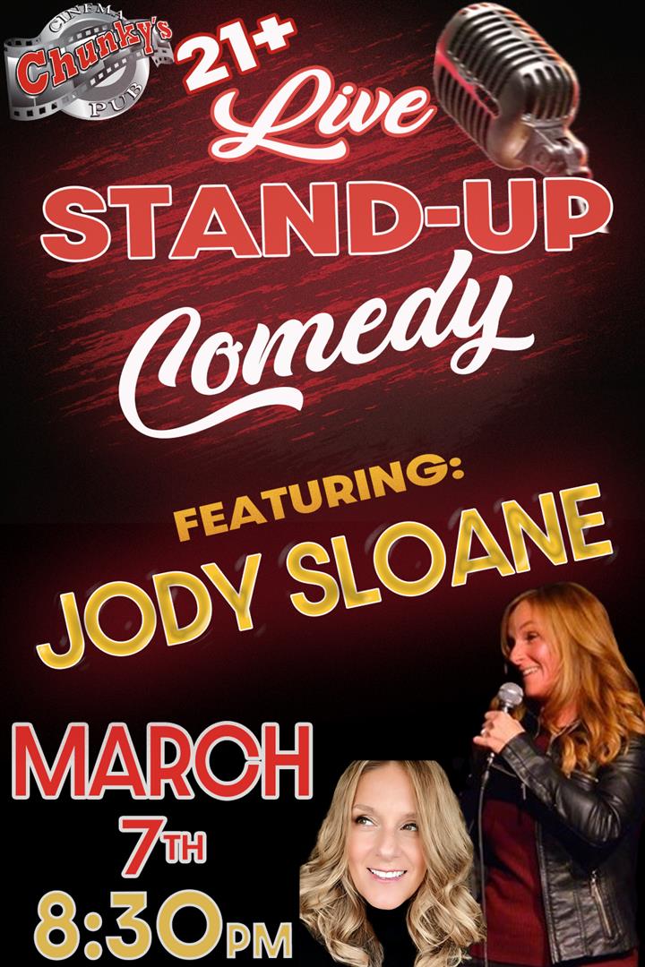 LIVE 21+ COMEDY NIGHT: JODY SLOANE! 03/07/26 Movie Poster