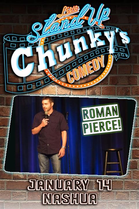 LIVE COMEDY FEATURING ROMAN PIERCE! poster