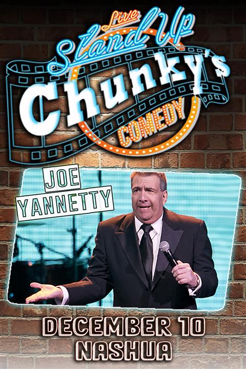 LIVE COMEDY FEATURING JOE YANNETTY! poster