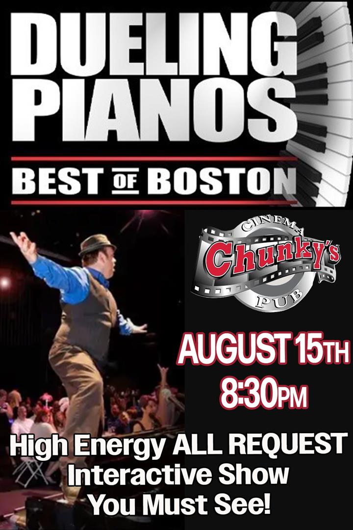 LIVE 18+ DUELING PIANOS 08/15/26 Movie Poster