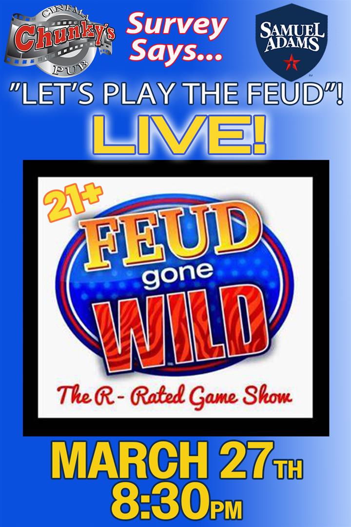 21+ "FEUD GONE WILD" LIVE GAME SHOW! 03/27/26 Movie Poster