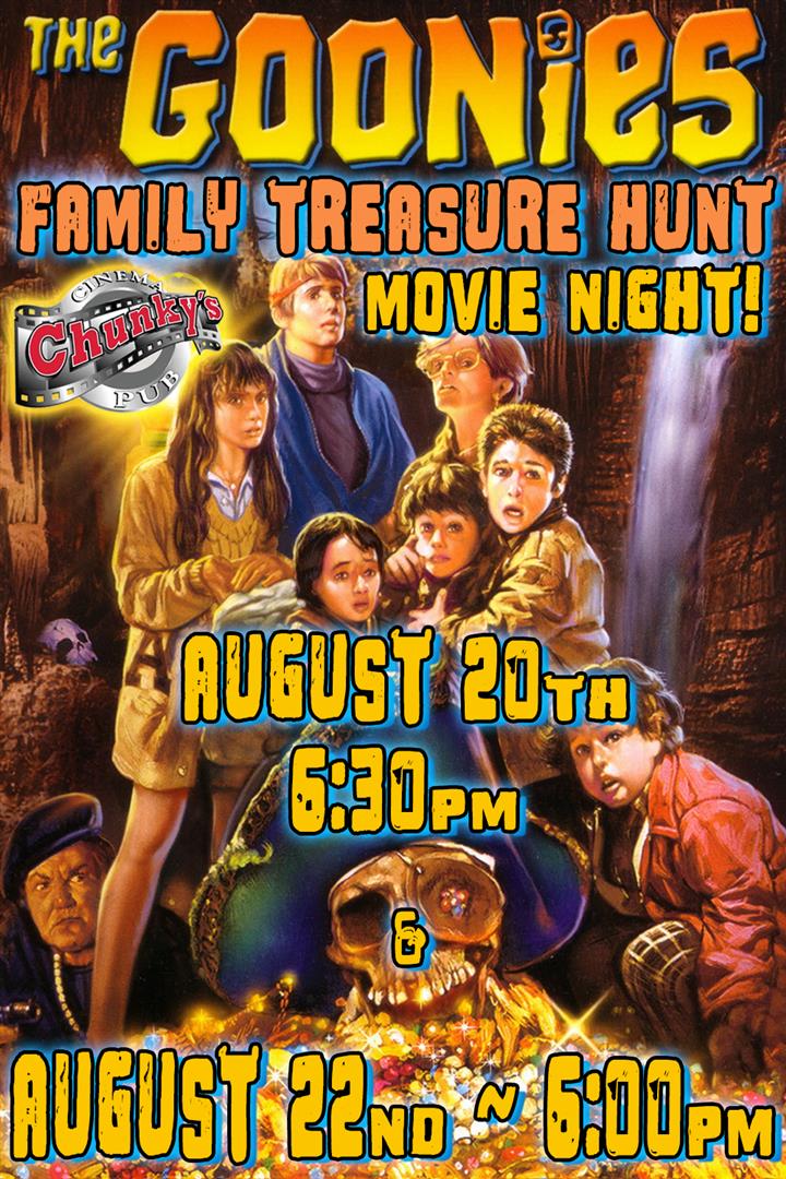 GOONIES TREASURE HUNT MOVIE NIGHT! 2026 Movie Poster