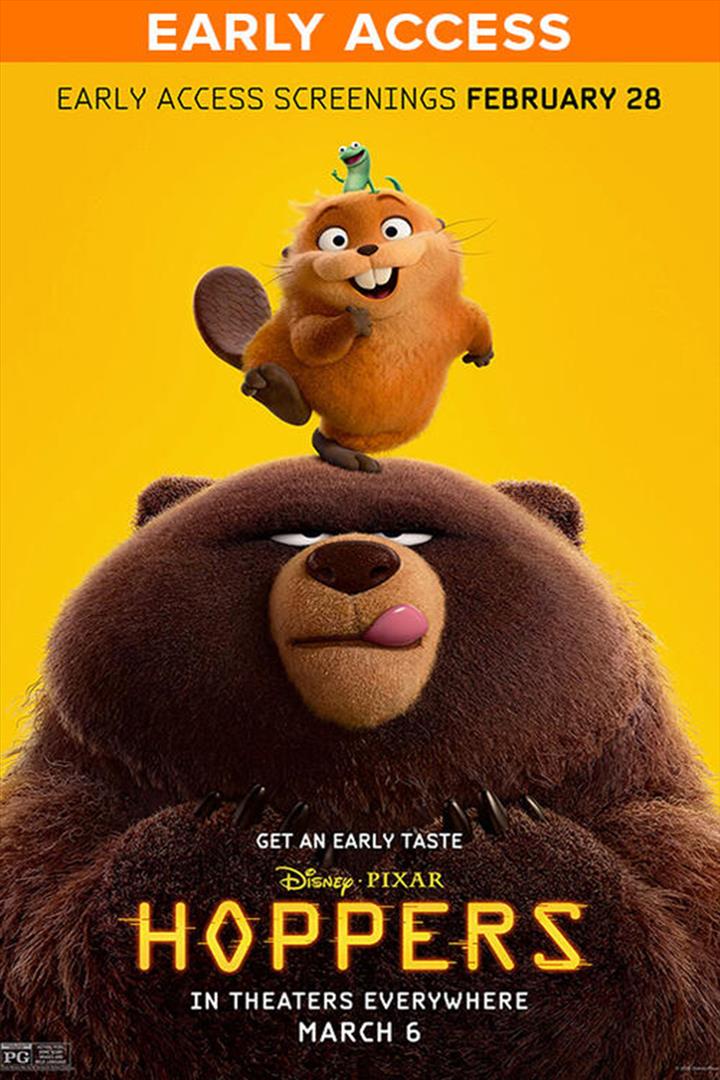 HOPPERS EARLY ACCESS SCREENING Movie Poster