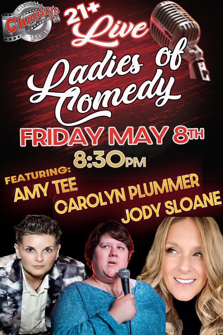 21+ LIVE LADIES OF COMEDY: TEE/PLUMMER/SLOANE! 05/08/26 Movie Poster