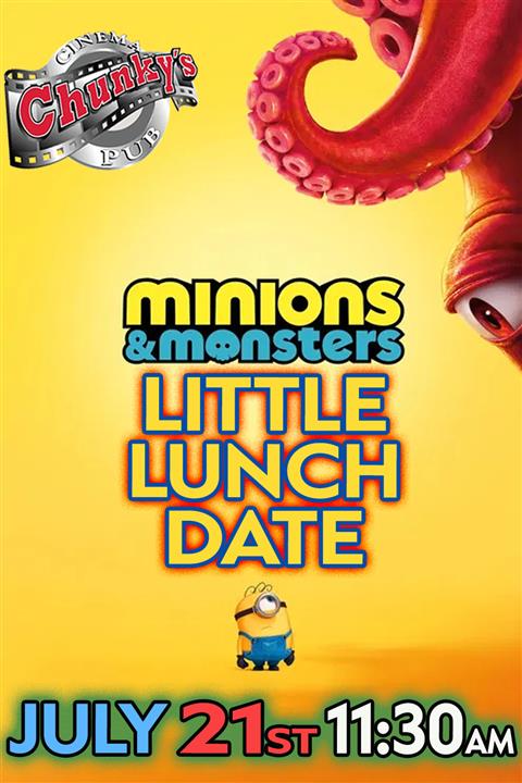 LITTLE LUNCH DATE: MINIONS & MONSTERS! 07/21/26 poster