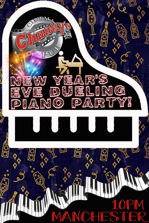 NEW YEAR'S EVE DUELING PIANOS SPECIAL! poster