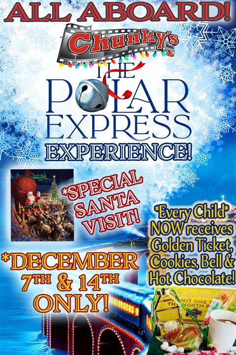 THE POLAR EXPRESS EXPERIENCE *SANTA VISIT* 2026 poster