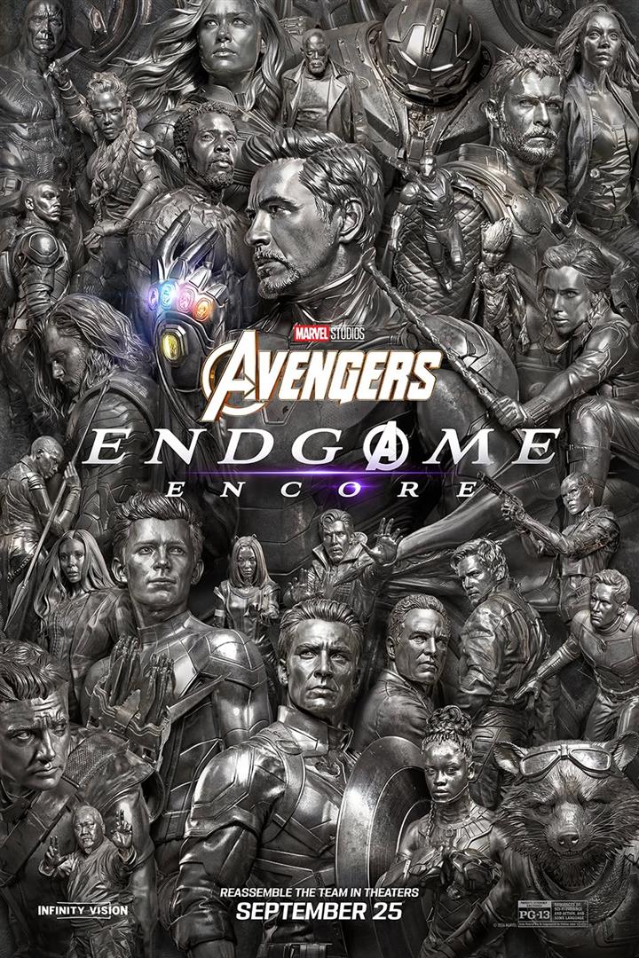 AVENGERS ENDGAME ENCORE Movie Poster