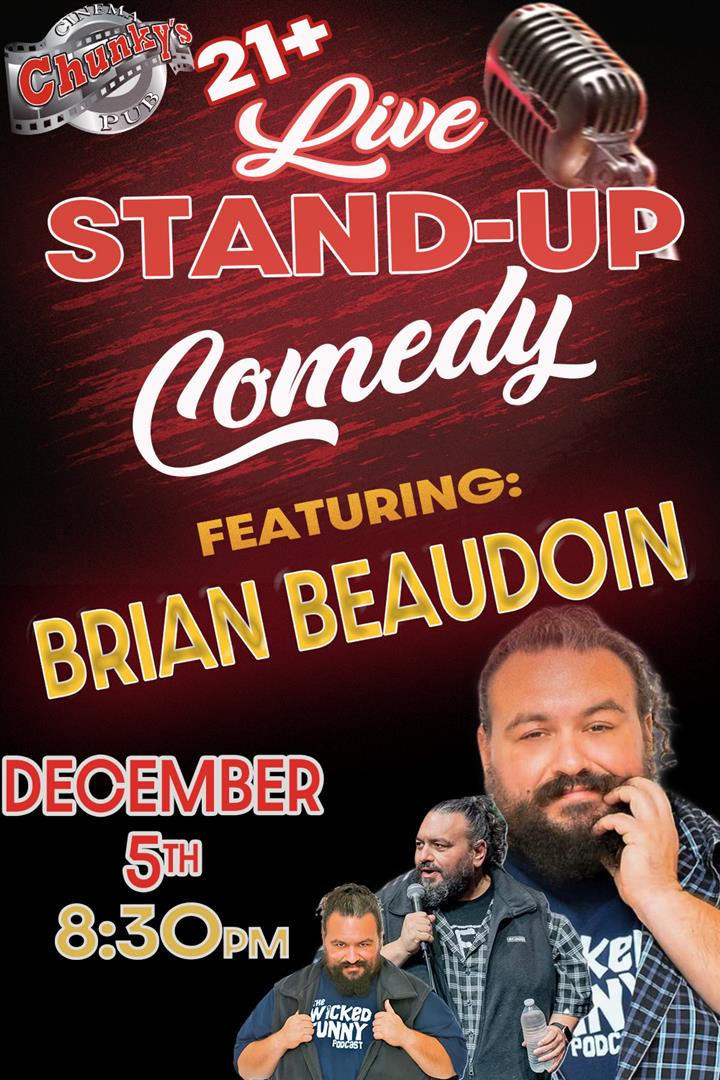 LIVE 21+ COMEDY: BRIAN BEAUDOIN 12/05/26 Movie Poster