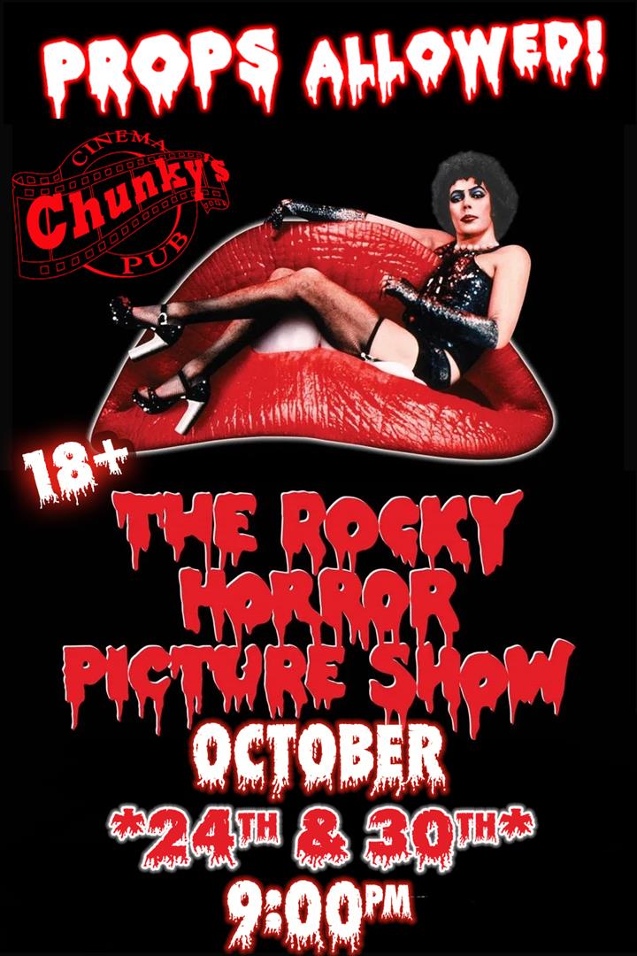 18+ THE ROCKY HORROR PICTURE SHOW! Movie Poster