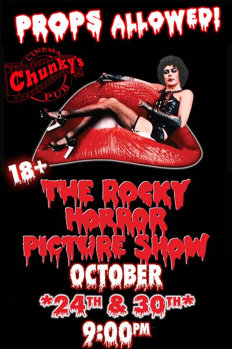 18+ THE ROCKY HORROR PICTURE SHOW! poster