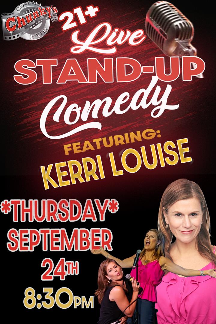LIVE 21+ COMEDY: KERRI LOUISE! 09/24/26 Movie Poster