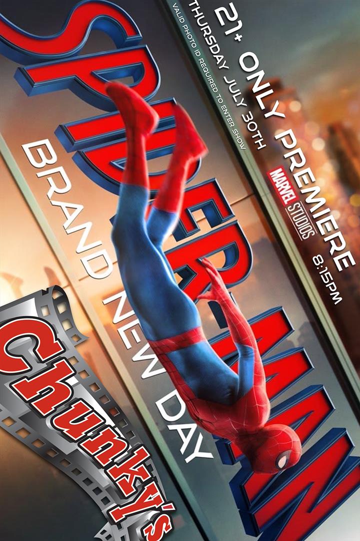 21+ ONLY SHOWING: SPIDER MAN BRAND NEW DAY Movie Poster