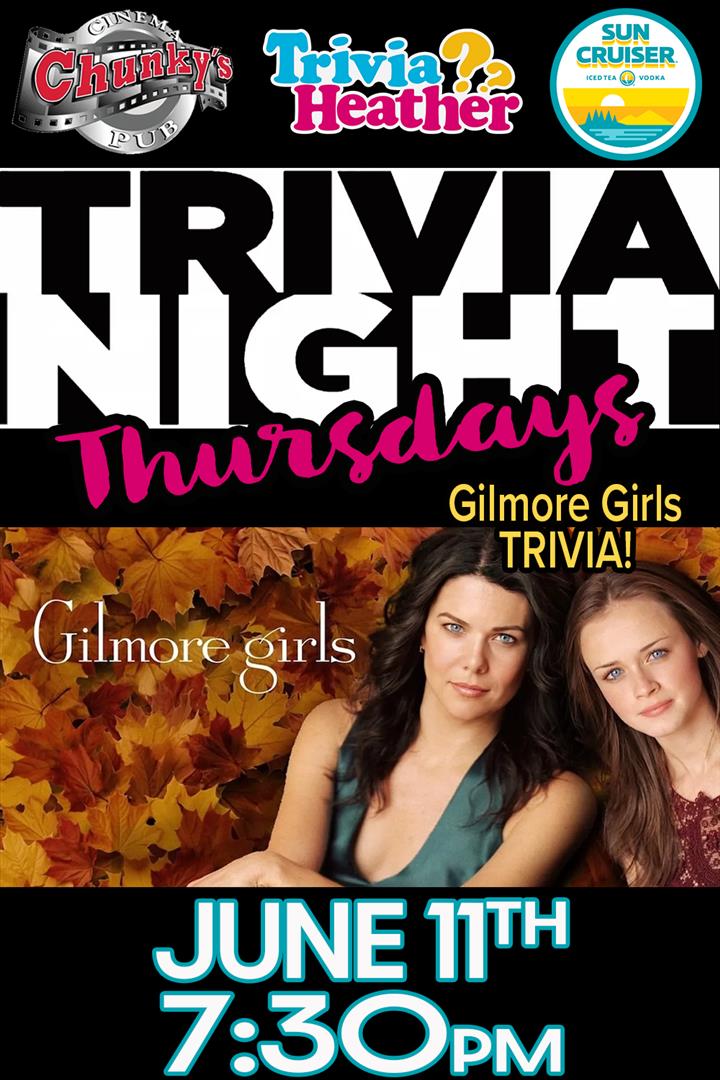 18+ LIVE TRIVIA NIGHT: GILMORE GIRLS! 06/11/26 Movie Poster