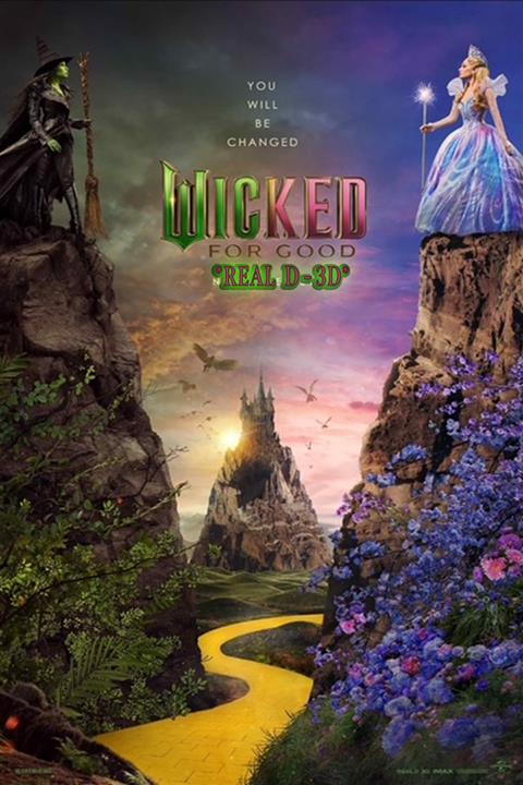 WICKED FOR GOOD 3D image