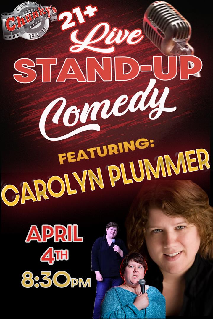 LIVE 21+ COMEDY NIGHT: CAROLYN PLUMMER! 04/04/26 Movie Poster