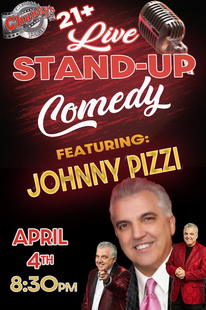LIVE 21+ COMEDY NIGHT: JOHNNY PIZZI! 04/04/26 Movie Poster