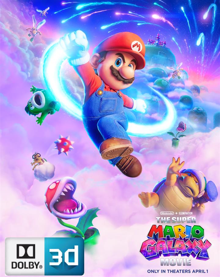 SUPER MARIO GALAXY MOVIE 3D Movie Poster
