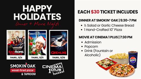 Holidate Dinner and Movie image