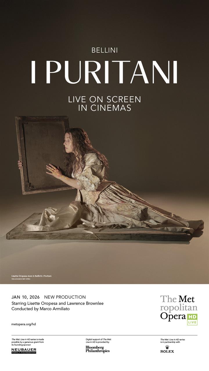 MET OPERA I PURITANI Movie Poster