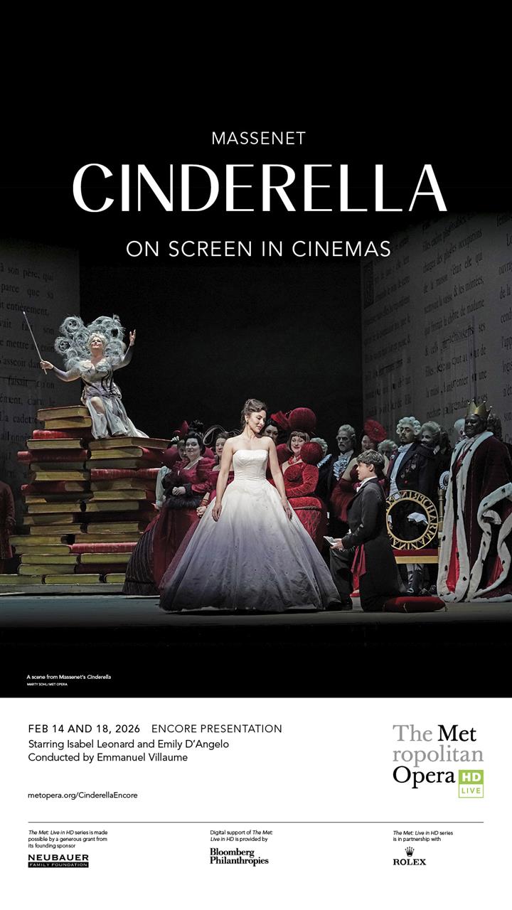 MET OPERA CINDERELLA Movie Poster