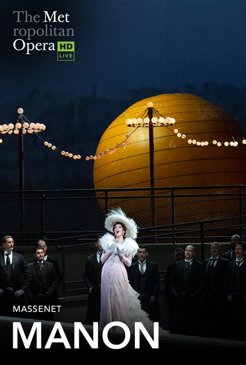 MANON (MASSENET) poster