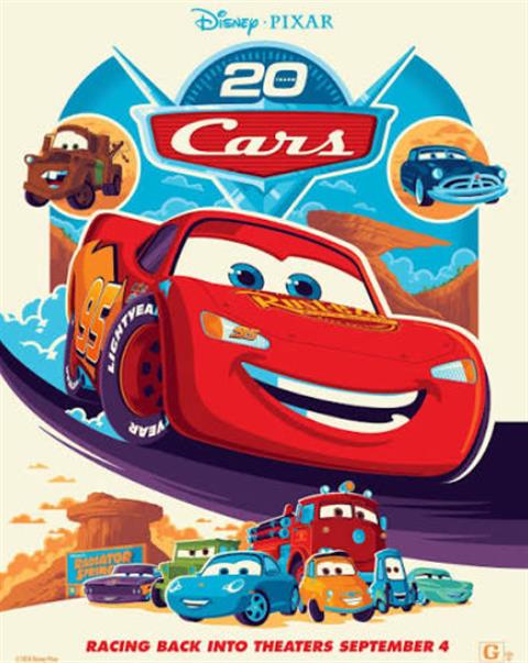 LES BAGNOLES 20E ANNIVERSAIRE poster