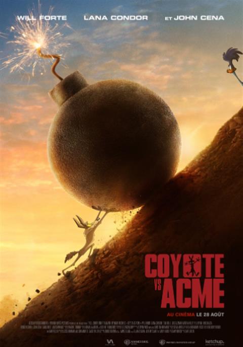 COYOTE VS ACME (version française) poster