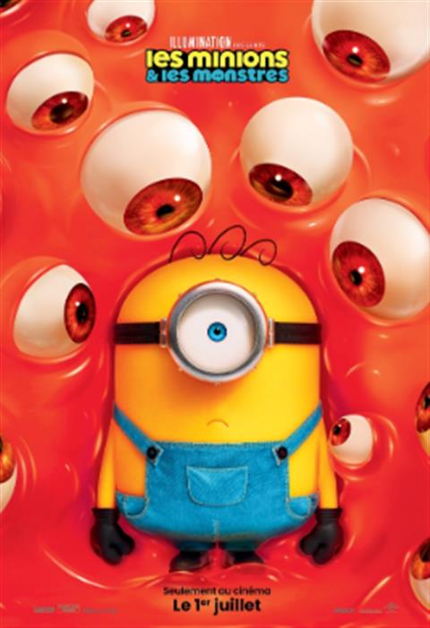 LES MINIONS ET LES MONSTRES  poster