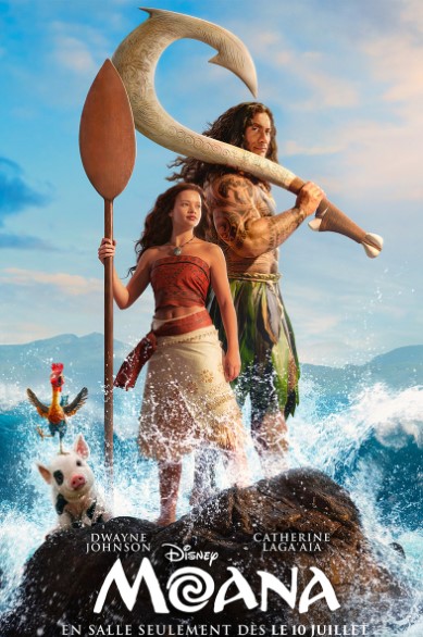 MOANA (version française) Movie Poster