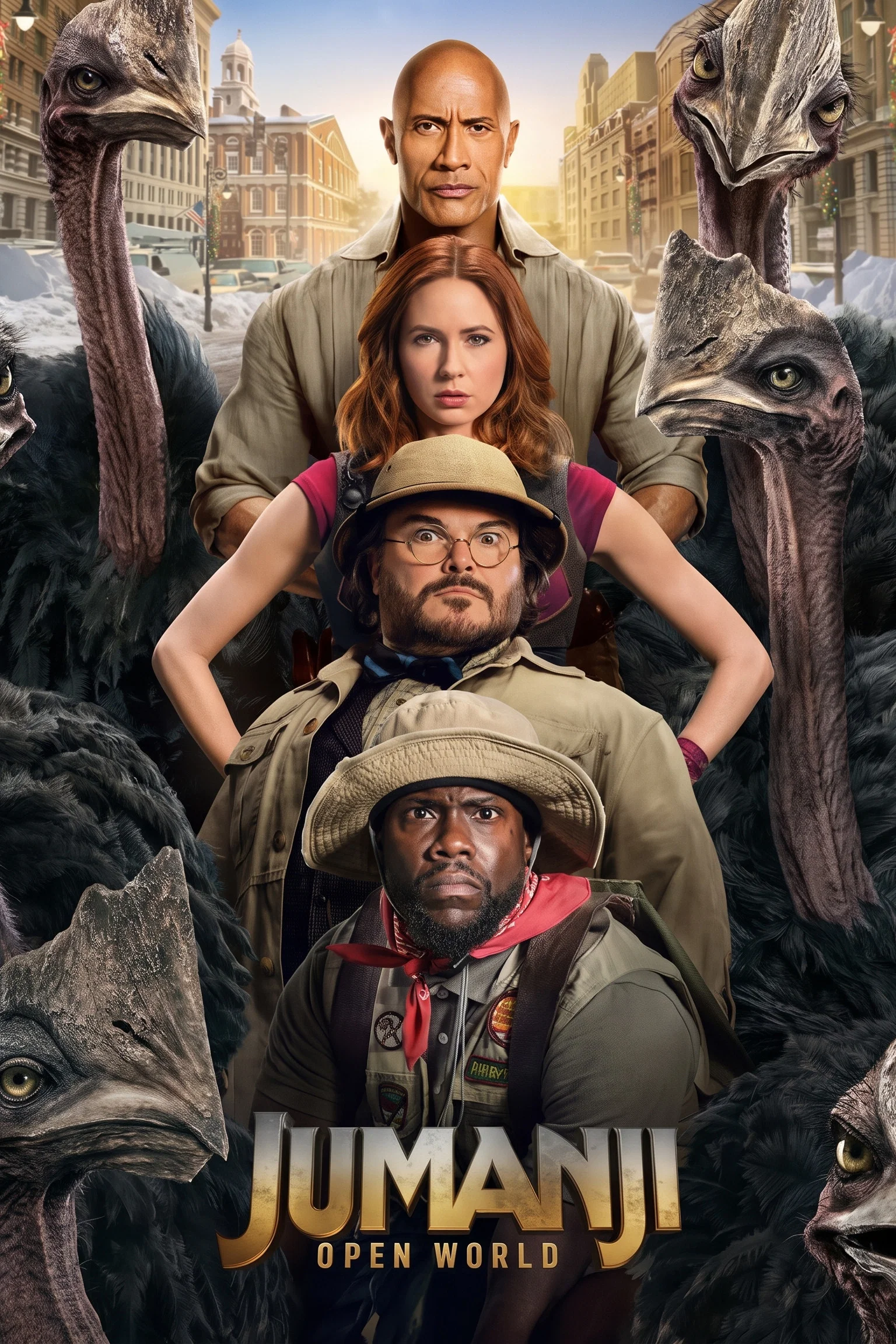 JUMANJI: OPEN WORLD poster