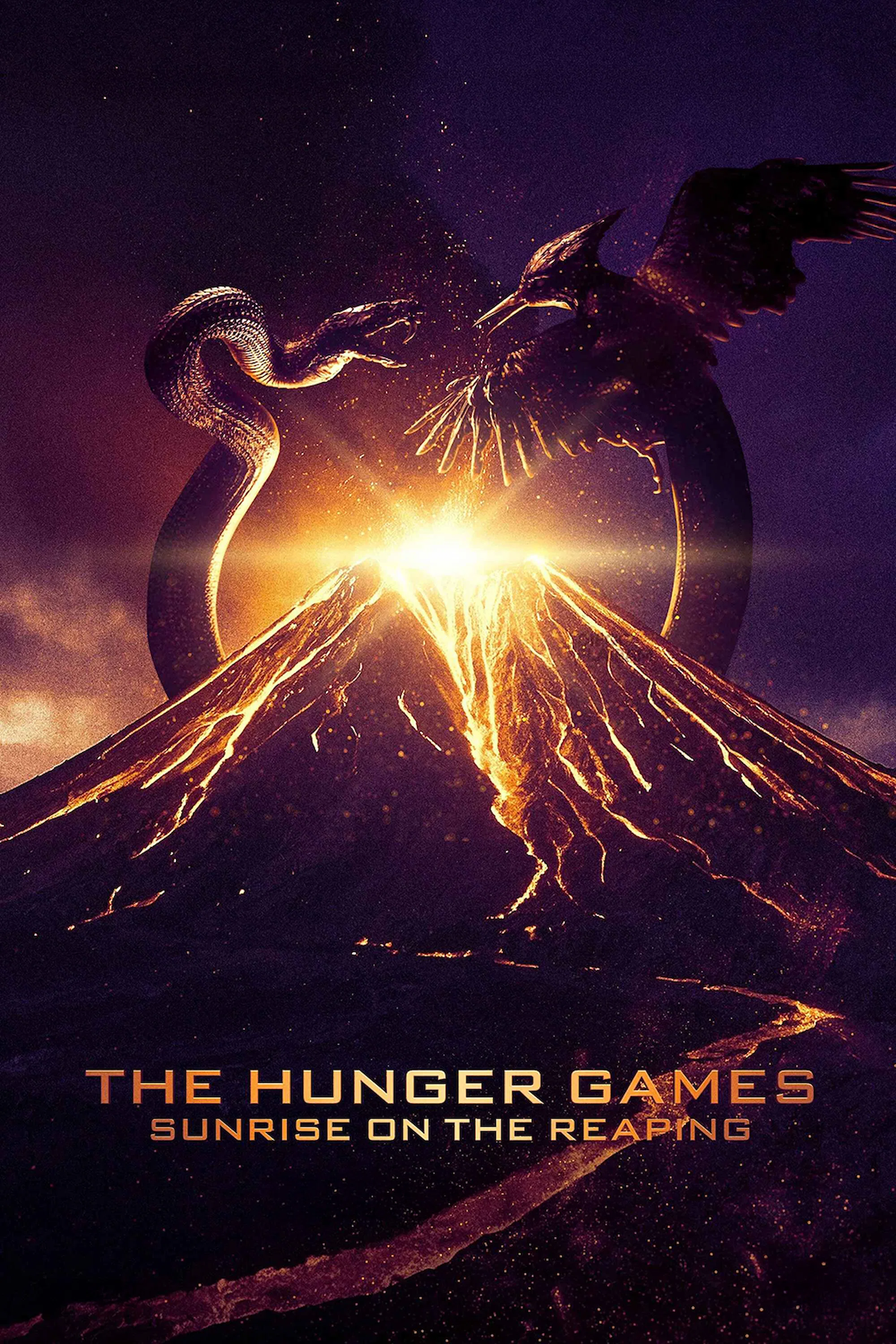 THE HUNGER GAMES SUNRISE  ON THE REAPING poster