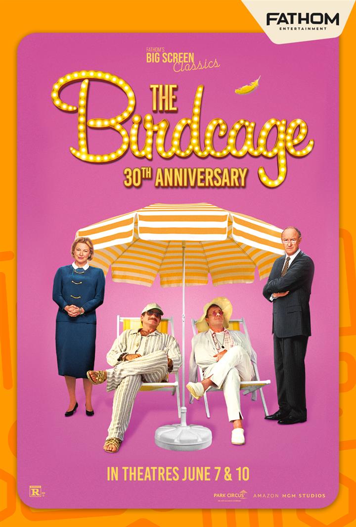 The Birdcage (30th Anniversary) Movie Poster