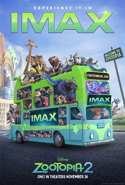Zootopia 2 IMAX image